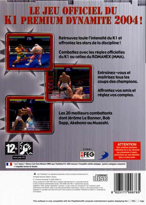 K-1 Premium Dynamite - Dos
