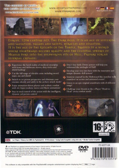 Knights Of The Temple - Infernal Crusade - Dos
