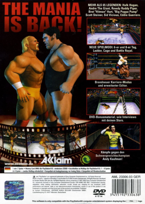 Legends of Wrestling - Dos
