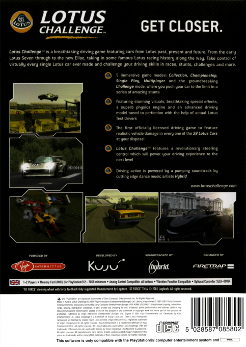 Lotus Challenge - Dos