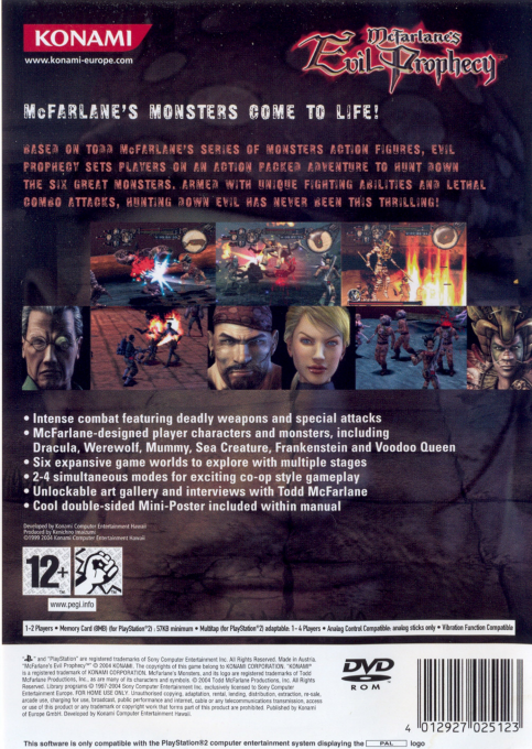 McFarlane's Evil Prophecy - Dos