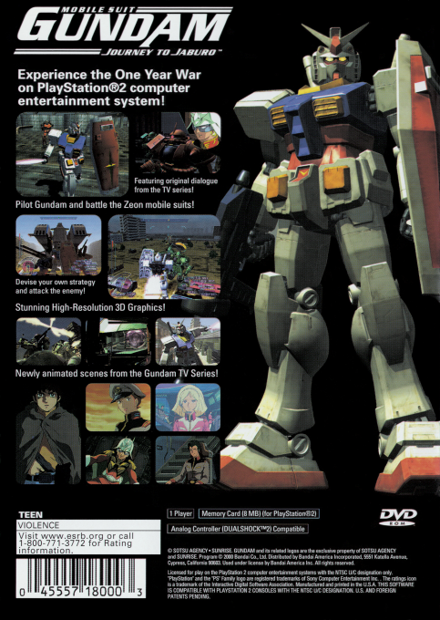 Mobile Suit Gundam : Journey to Jaburo - Dos
