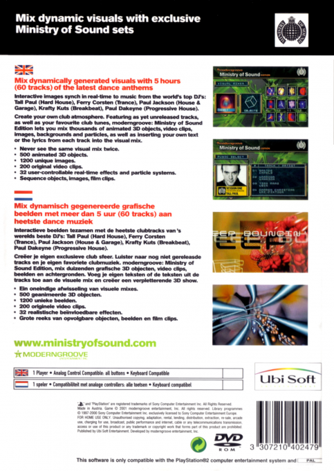 Moderngroove - Ministry Of Sound Edition - Dos