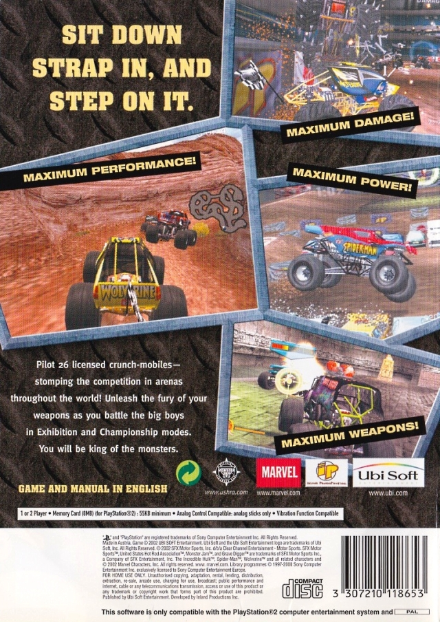 Monster Jam : Maximum Destruction - Dos