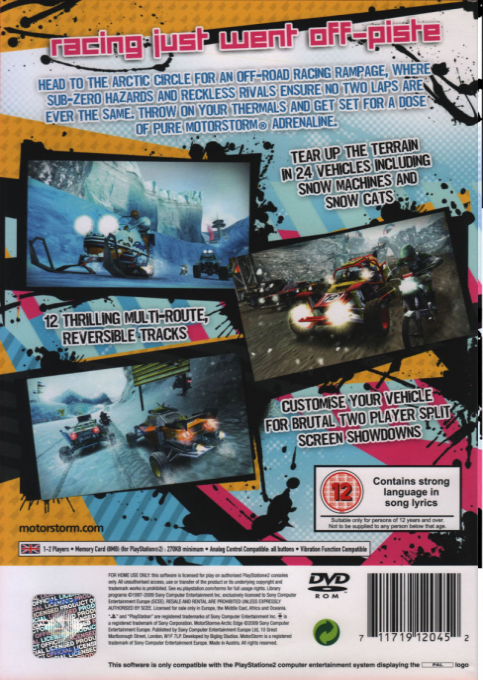 MotorStorm : Arctic Edge - Dos