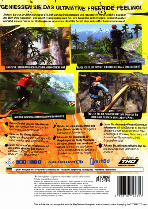 Mountain Bike Adrenaline - Dos