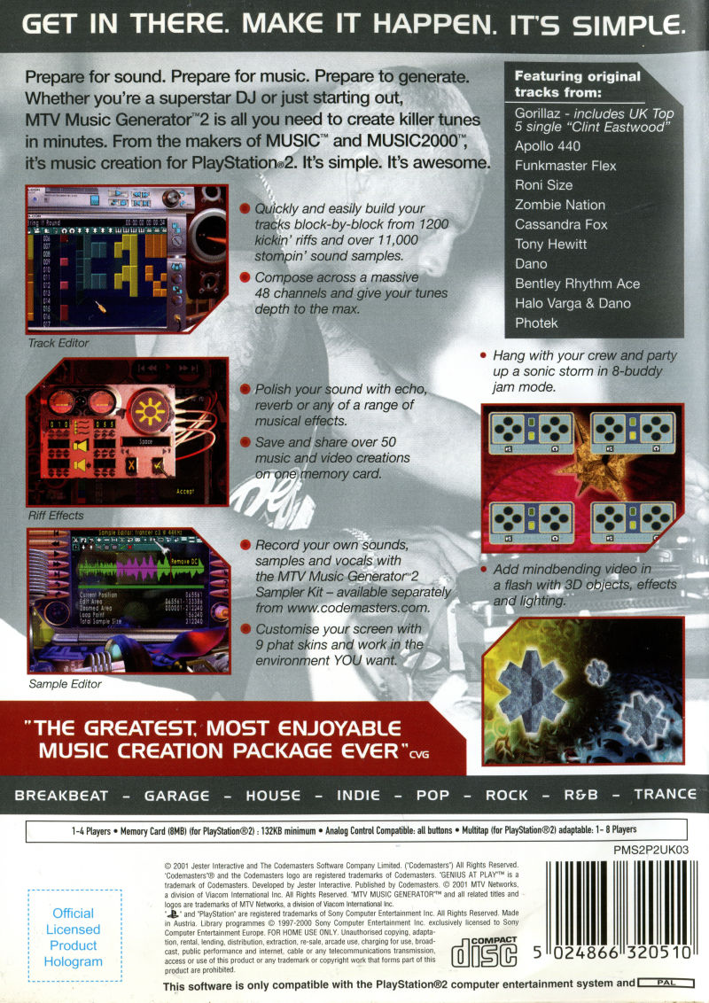 MTV Music Generator 2 - Dos