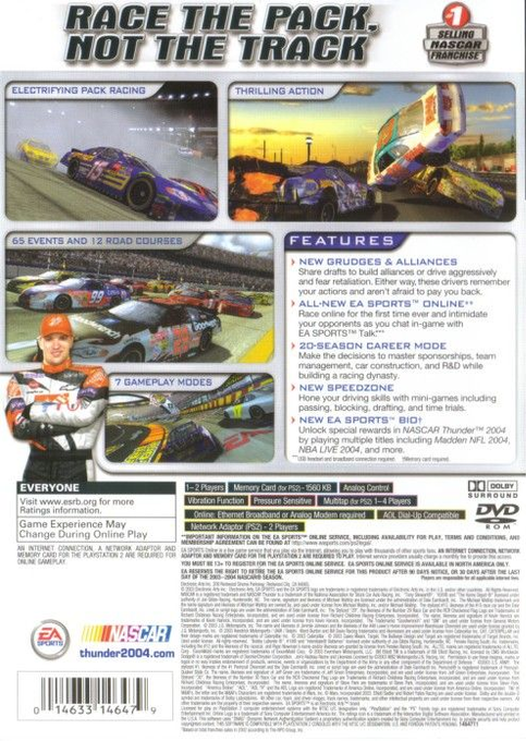 NASCAR Thunder 2002 - Dos