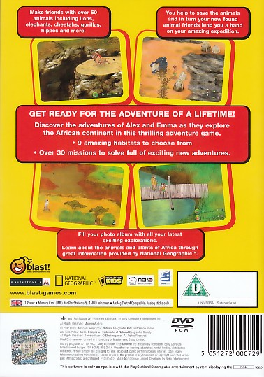 National Geographic - Safari Adventures Africa dos