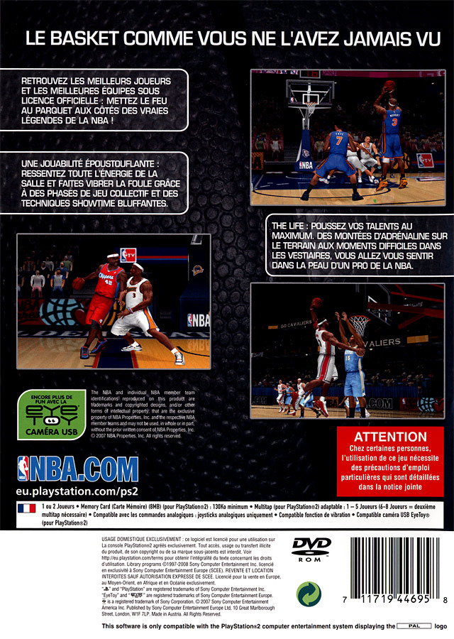 NBA 08 - Dos