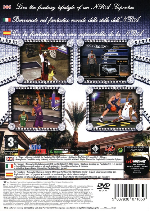 NBA Ballers dos