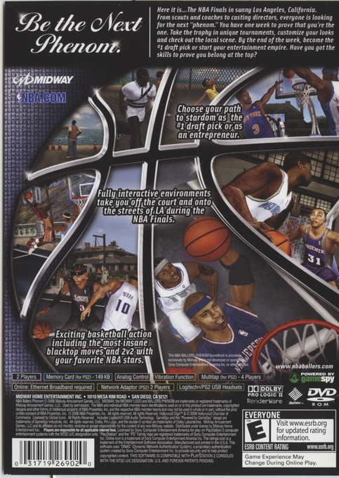 NBA Ballers : Phenom dos