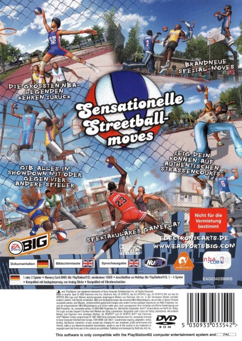 NBA Street Vol. 2 dos