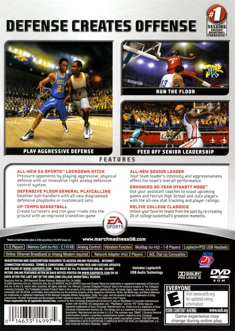 NCAA March Madness 06 dos