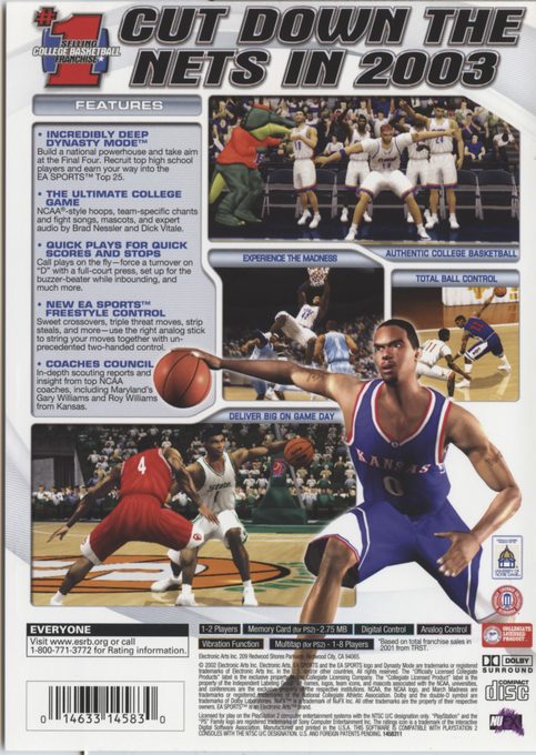NCAA March Madness 2003 dos