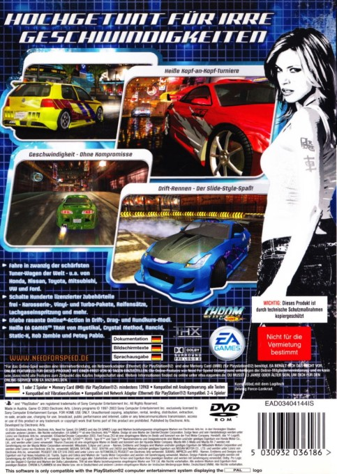 Need for Speed : Underground dos