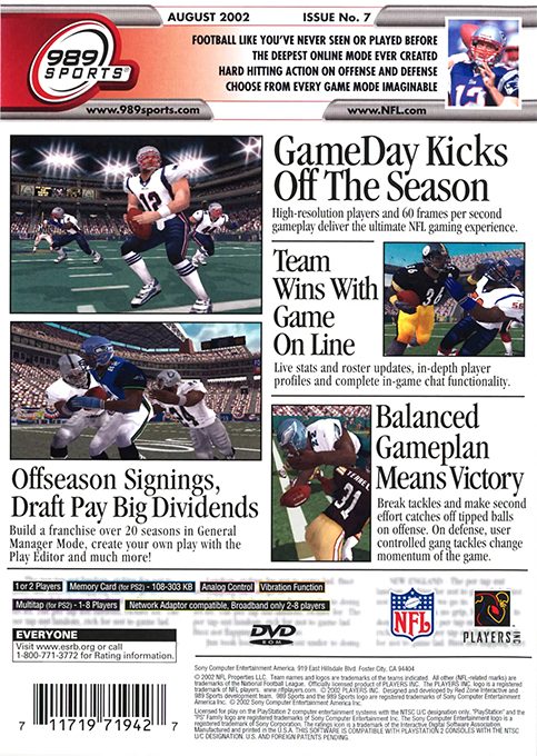 NFL GameDay 2003 dos