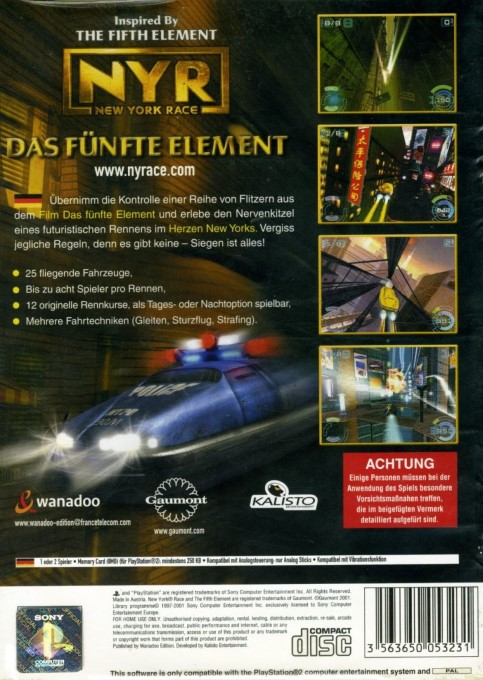 NYR : New York Race dos