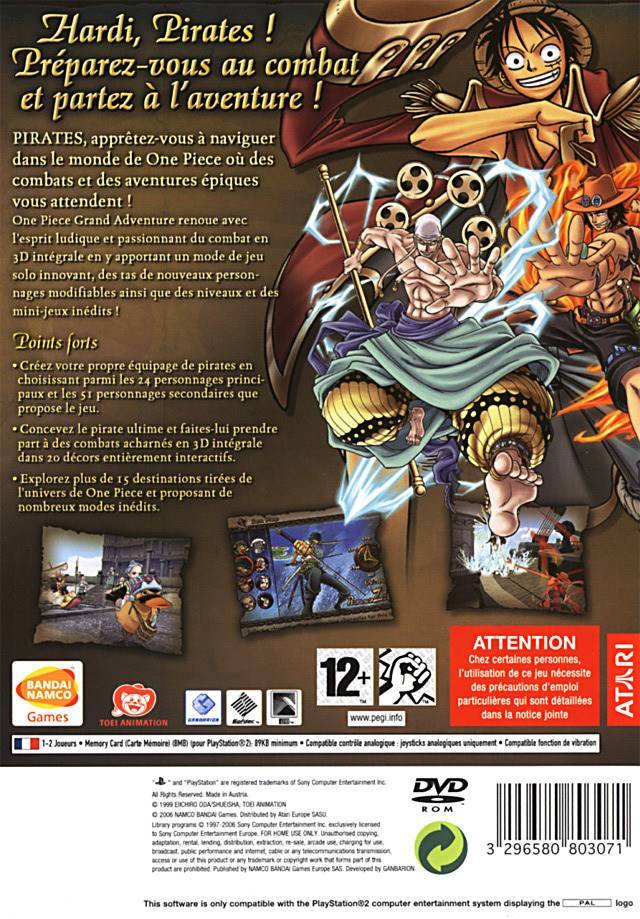 One Piece : Grand Adventure - Dos