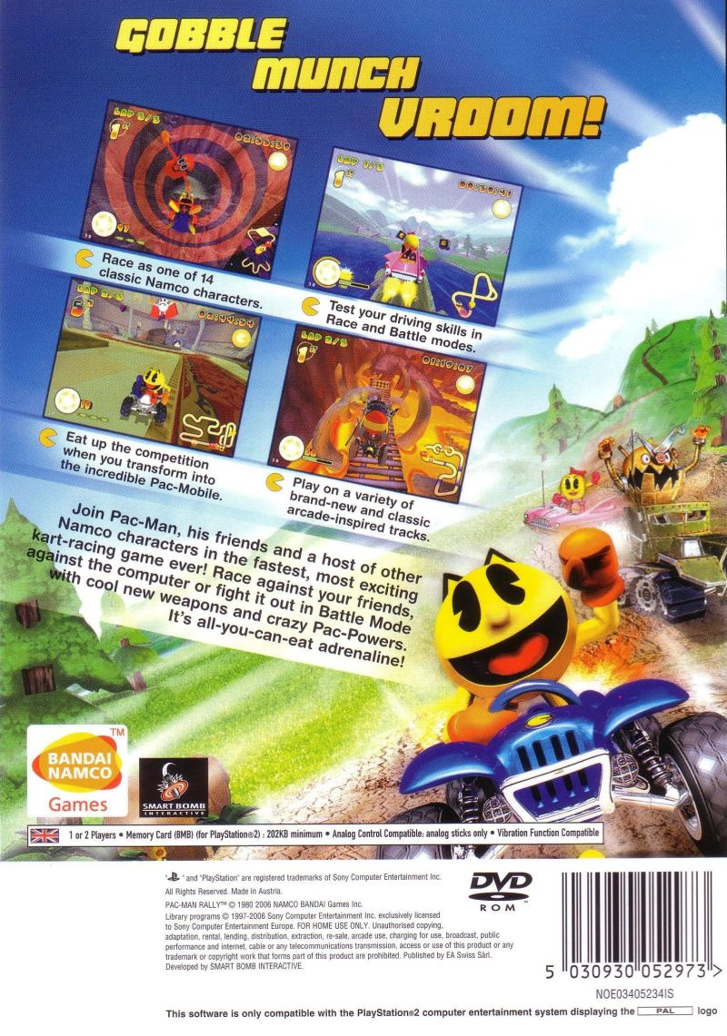 Pac-Man World Rally - Dos