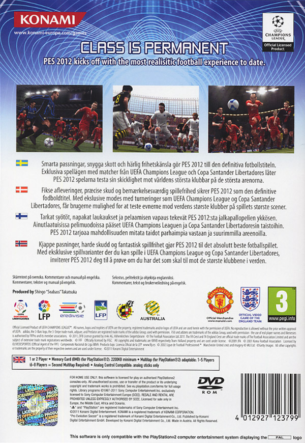 PES 2008 : Pro Evolution Soccer - Dos