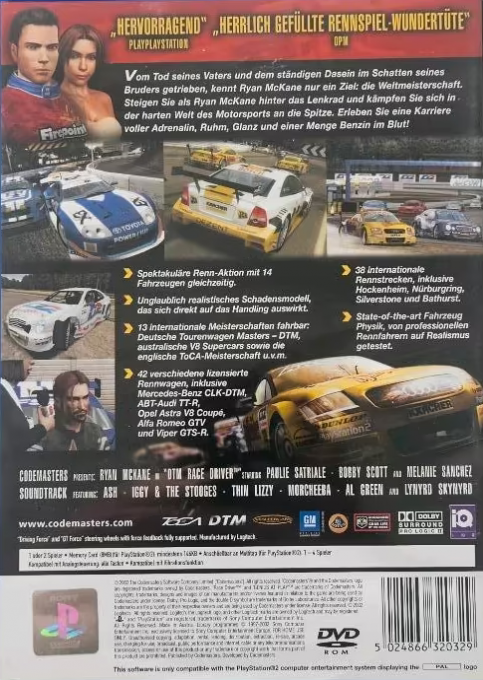 Pro Race Driver - Dos