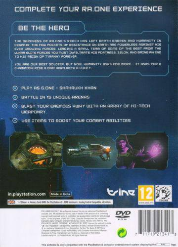 Ra.one - The Game - Dos