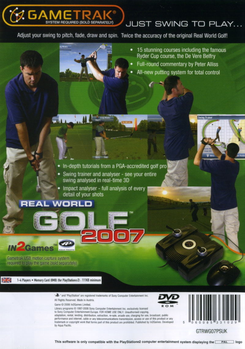Real World Golf 2007 - Dos