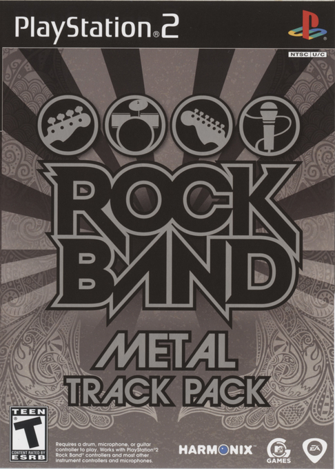 Rock Band : Metal Track Pack