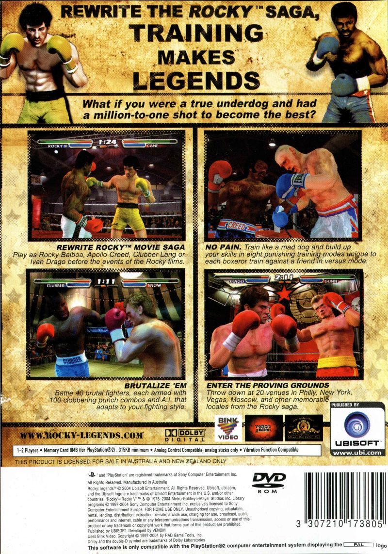 Rocky Legends dos