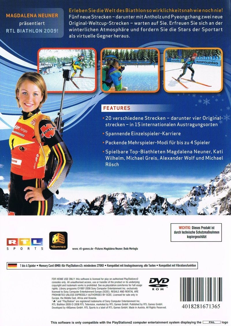 Rtl Biathlon 2009 dos