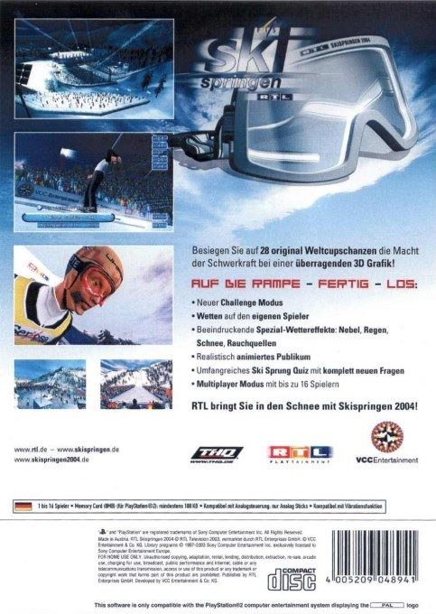 RTL Skispringen 2004 dos