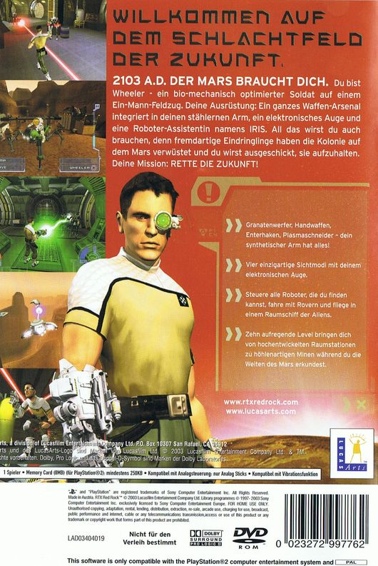 RTX : Red Rock - Dos