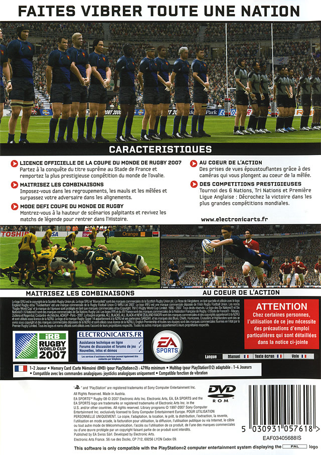 Rugby 08 dos