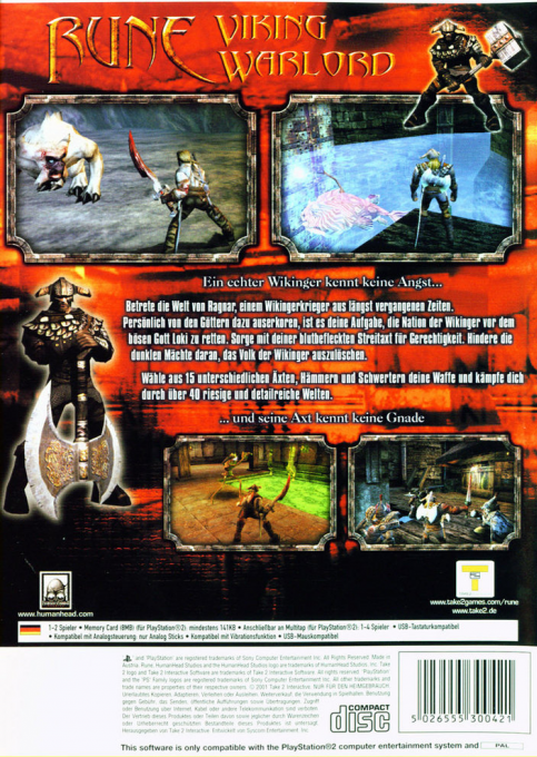 Rune : Viking Warlord dos