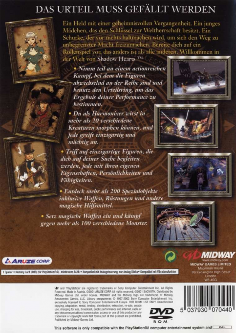Shadow Hearts - Dos