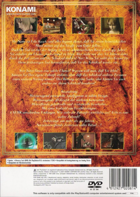 Shadow of Destiny - Dos