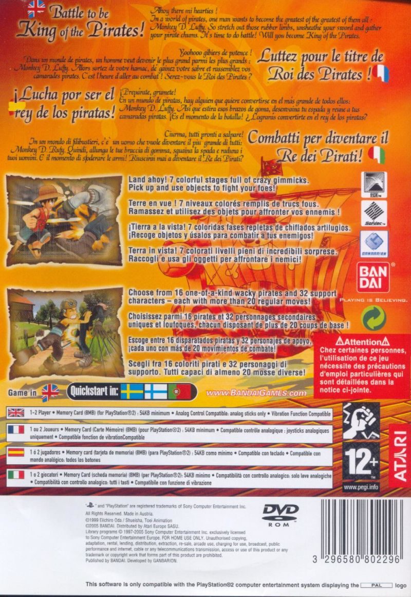 One Piece : Grand Battle dos