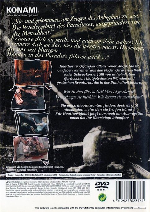 Silent Hill 3 dos