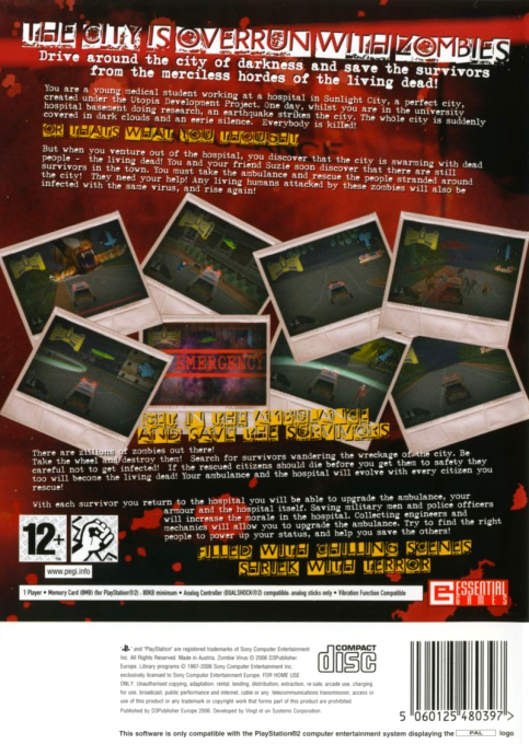 Simple 2000 Series Vol. 95 - The Zombie Vs. Kyuukyuusha - Dos