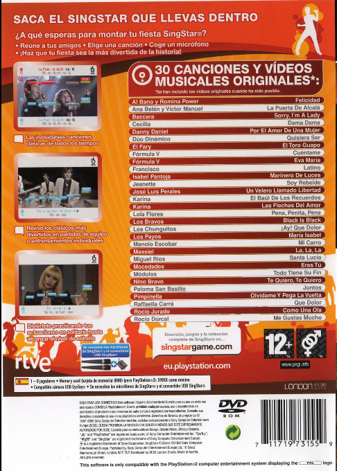 Singstar Clasicos - Dos