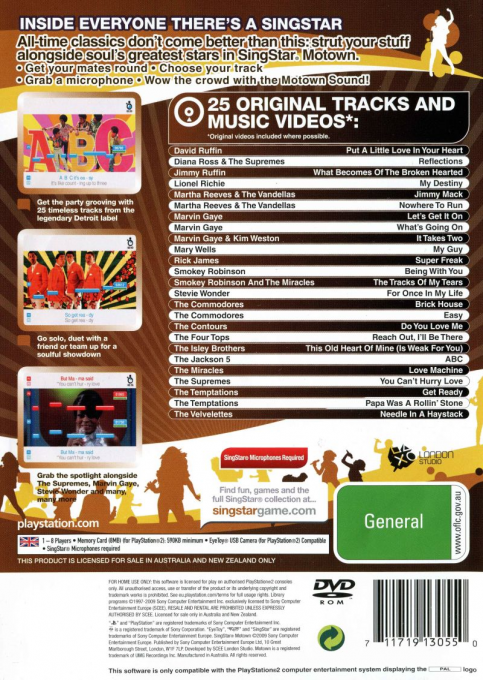 Singstar Motown - Dos