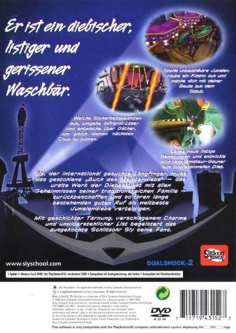 Sly Cooper and the Thievius Raccoonus - Dos