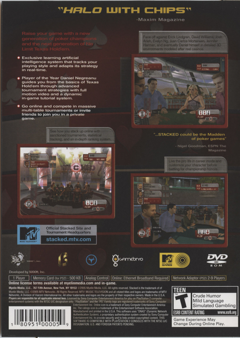 Stacked with Daniel Negreanu dos