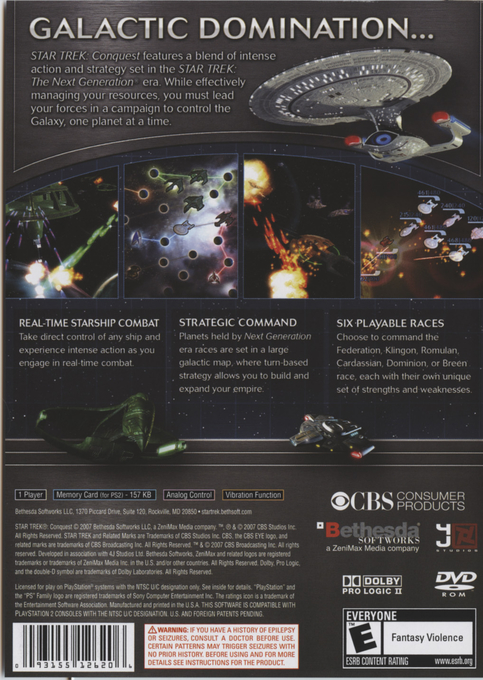 Star Trek : Conquest dos