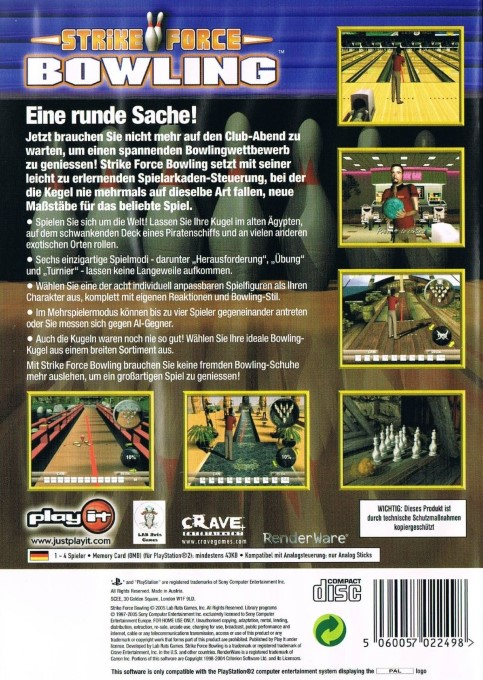 Strike Force Bowling dos