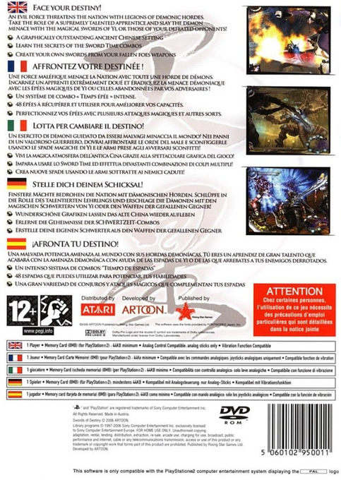 Swords of Destiny dos