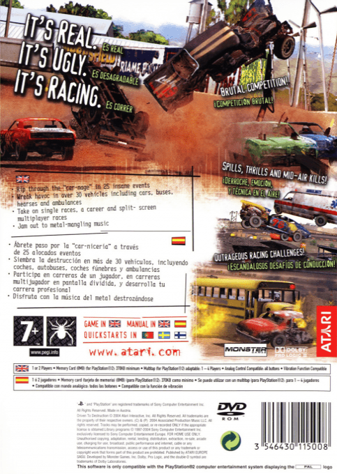 Test Drive : Eve of Destruction - Dos