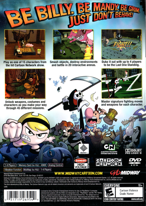 The Grim Adventures of Billy & Mandy dos