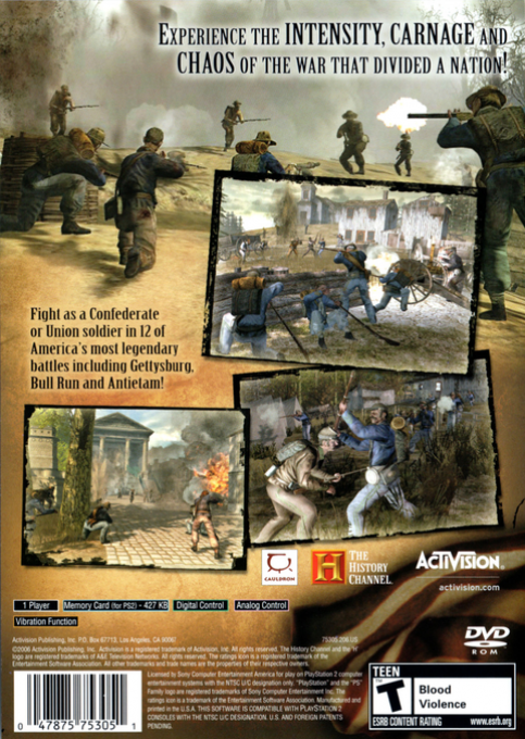 The History Channel : Civil War, A Nation Divided - Dos